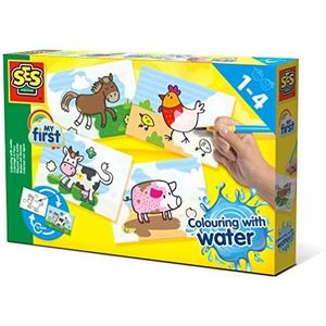 SES Creative My First 14455 Schilderen met water Boerderijdieren