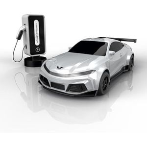TACHAN ! TOYS OPEN DE MAGIE – Tachan – elektrische sport – R/C-voertuig met licht en geluid – oplaadbare USB-4 kanalen – 15 km/h/H-+3 (CPA Toy Group 753T00908)