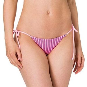 Hurley W Radial Tie Cheeky Surf Bottom Dames Bikini, rood/zwart (team rood/zwart)