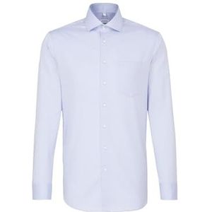 Seidensticker Business overhemd regular shirt, blauw (lichtblauw 11), 45 heren, Blauw