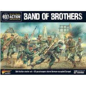 Warlord Games WWII Wargames 401510001 Band of Brothers Wargames Starter Kit Bolt accessoires ongelakt