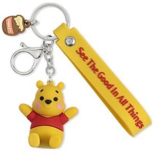 Disney Winnie de Poeh sleutelhanger 3D geel GH00327YL.PH, geel, één maat, retro, Geel., Retro