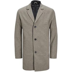 JACK & JONES Jjtommy Insert Wool Coat Herenjas, Griekenland/detail: gemêleerd