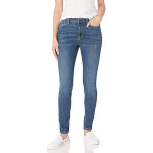 Amazon Essentials Jean skinny pour femme, délavé moyen, taille 2 court