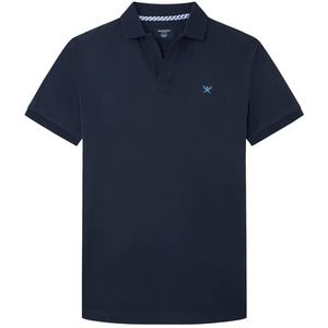 Hackett London Swim Trim Hackett Poloshirt voor heren, Blauw