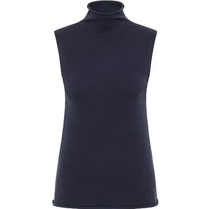 PLUMDALE Débardeur en tricot pour femme, Marine, XL-XXL