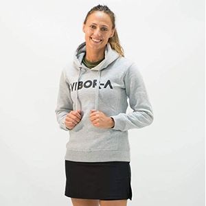 VIBORA Dames Sweatshirt Afrikaanse grijs