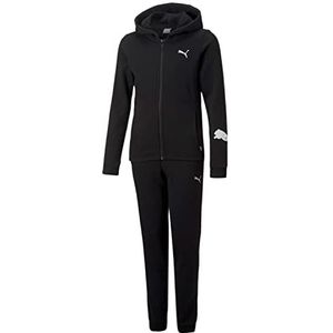 PUMA Puma meisjes trainingspak met capuchon, klassiek, FL Cl G, zwart, 140