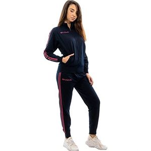 givova Lf30 Unisex Volwassenen Schoolpak, blauw/fuchsia