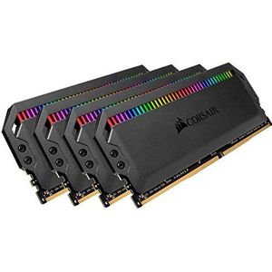 Corsair Dominator Platinum RGB 64 GB (4 x 16 GB) DDR4 3600 (PC4-28800) geoptimaliseerd geheugen C16 1,35 V AMD - zwart