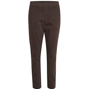 Cream Dames Cargo Pants Slim Fit Cropped Length Casual Dames, Java