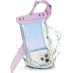 Case-Mate - IP68 waterdichte hoes [compatibel met touchscreen] – drijvende waterdichte beschermhoes met koord voor iPhone 14 Pro Max/13 Pro Max/12 Pro Max/11/S23 Ultra - Bubble