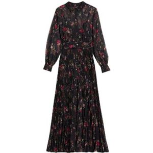 Ted Baker WMD-CEIBA-Robe chemise maxi imprimée Noir, Noir, 34