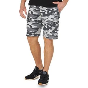 Lee Extreme Motion Swope Cargo Shorts voor heren, camouflage grafiet