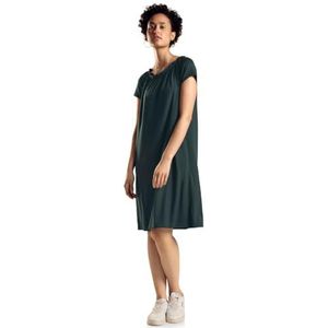 Street One A144115 Jersey jurk voor dames, Fir Groen