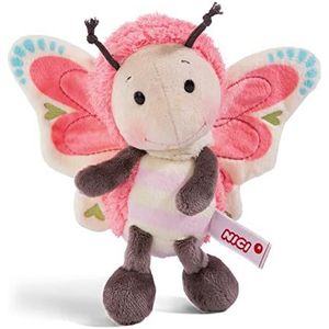 NICI Pluche vlinder 25 cm - dierenpluche dieren voor meisjes, jongens, baby's - zacht speelgoed om te knuffelen, om te spelen en te slapen - knuffeldieren vlinders - schattig verjaardagscadeau -
