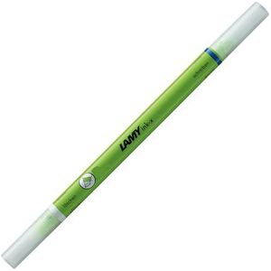 Lamy ink-x 1235810 inktwisser – groene kunststof gum met bluspunt en correctiepunt – punt B