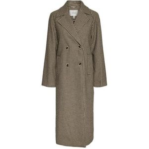YAS Yasmargot Ls Long Belt Coat S. Noos YAS Margot Ls Long Belt Coat S. Noos Dames (1 stuk), Zand, XS