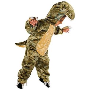 Pretend to Bee T-Rex (Officieel Natural History Museum) jumpsuit voor kinderen, uniseks van 3 tot 5 jaar, hoogwaardig dinosauruskostuum voor kinderen