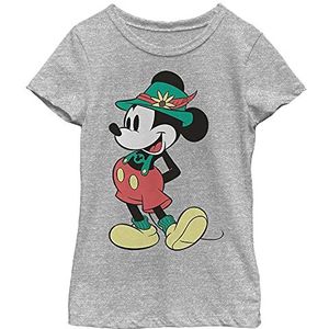 Disney Mickey Mouse Happy meisjes leren broek grijs gemêleerd Athletic XS, Athletic grijs gemêleerd