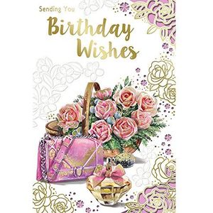 Sending You Birthday Wishes verjaardagskaart voor vrouwen