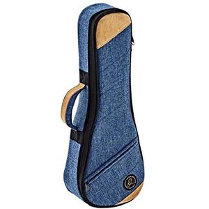 Ortega OSOCAUK-SO-OC - Soft case voor sopraanukelele - blauw