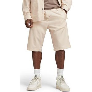 G-STAR RAW Cosy Trainer Shorts voor heren, Beige (Ecru D22947-d299-159)