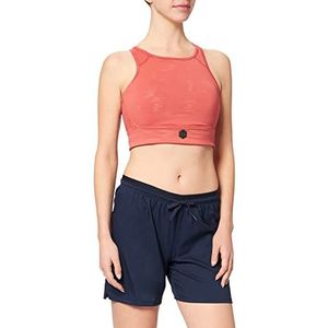 Under Armour Rush Metallic Sportbeha voor dames, Roze
