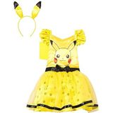 amscan CAT01 Pikachu-jurk voor meisjes, 3-4 jaar