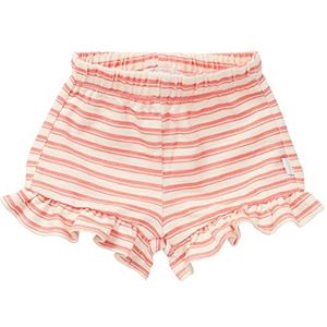 Noppies Andong Gestreepte meisjesshorts voor babymeisjes, Antiek wit - P331