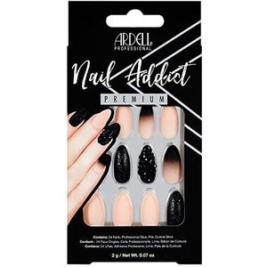 Nail Addict Black Stud & Pink Schaduw, 1 HE