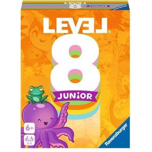 Ravensburger Kaartspel Level 8 Junior - Verzamel 4 dieren van dezelfde soort - Geschikt voor kinderen vanaf 6 jaar