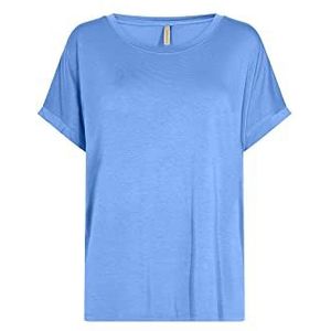 SOYACONCEPT T-shirt pour femme, bleu, S