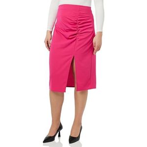 paino Jupe midi pour femme 11027291-pa01, rose, taille L, rose, L