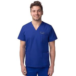 Sivvan S8304 dames Medical Scrubs Shirt, Royal Blue, XL