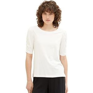 TOM TAILOR 1037220 T-shirt voor dames, 10315 Whisper White
