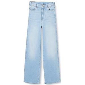 Dr. Denim Moxy Straight Jeans, Reinga Pale Used, L/34 Femme, Reinga Pale Used, L