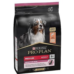 Purina ProPlan Medium Derma Voedsel voor Volwassenen Hond, Zalm, 4 x 3 kg