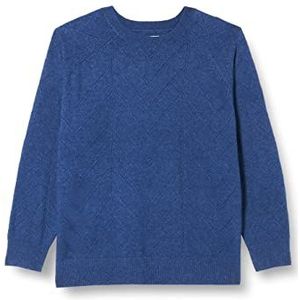 Triangle Pull tricoté pour femme, bleu, 72