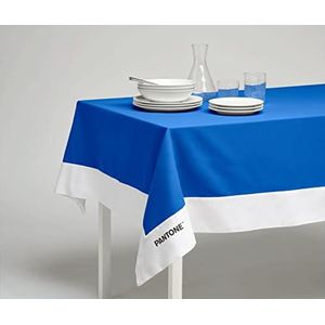 SWEET HOME Pantone™ Rechthoekig tafelkleed, 6-zits, 140 x 180 cm, 100% katoen, 220 g, blauw
