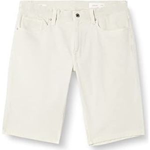 s.Oliver Jeans-broek, korte jeansbroek, heren, grijs.