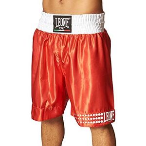 Leone 1987 Uniseks boxershort voor volwassenen, rood, L, Rood