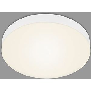BRILONER - Led-plafondlamp zonder frame, led-plafondlamp, led-opbouw, kleurtemperatuur warm wit Ø287 mm wit
