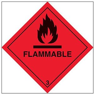 V Safety Hazard Diamond Magneetbord, 200 x 200 mm