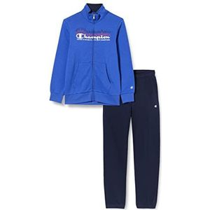 Champion Legacy Sweatsuits-Powerblend Graphic Shop sportpak voor kinderen en jongeren (kobaltblauw/marineblauw), 11-12 jaar, (kobaltblauw/marineblauw)
