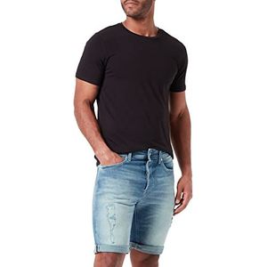 Replay heren jeans shorts, 04 V Oregon-Groen