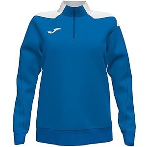 Joma Championship Vi Sweatshirt voor dames, koningsblauw/wit