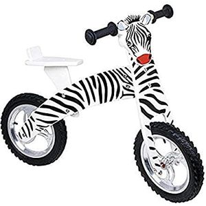 Small foot company - Loopfiets ""Zebra"", 1168, zwart/wit, eenheidsmaat