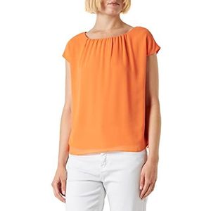 s.Oliver BLACK LABEL blouse met korte mouwen blouse met korte mouwen dames, Oranje