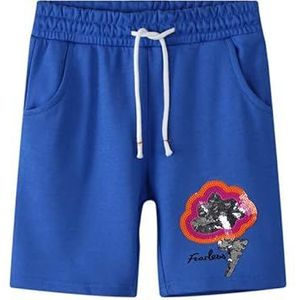 CM-Kid Jongen-shorts voor zomer, kinderen, korte broek, jongens, Donkerblauw